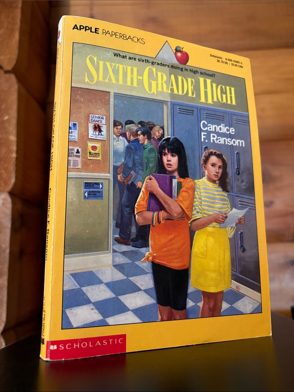 1991 Sixth-Grade High by Candice F. Ransom, Apple Paperback Edition | Scholastic